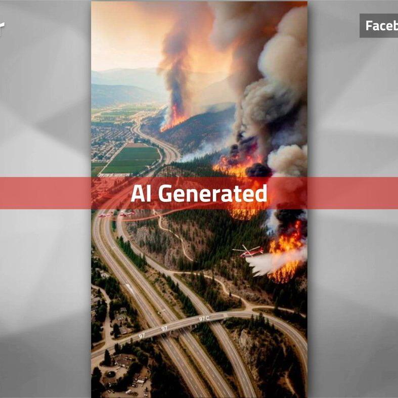 Phoney wildfire images cause confusion on social media. Here are steps to spot them